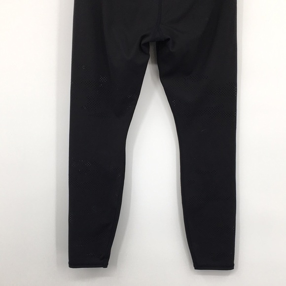 Athleta Leggings Womens Small Black Laser Cut‎ Persistence 7/8 Tight Athletic - Picture 8 of 15